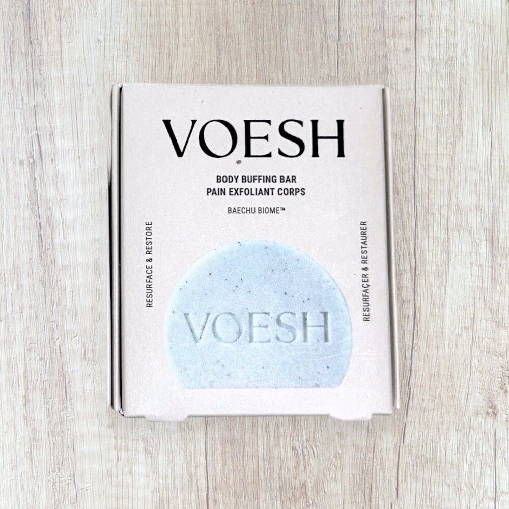VOESH Body Buffing Bar for KP Bumps/Skin Texture AHA Exfoliating Body Scrub NEW